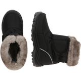 Kickers - Jumpsnow - Laarzen - Zwart - Textiel/Synthetisch - Bontvoering