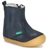 Leren laarsjes Socool cho KICKERS. Leer materiaal. Maten 21. Blauw kleur