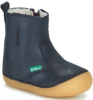 Kickers - Socool Cho - Laarzen - Camel - Leer