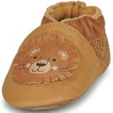 Robeez - Grooar - Babyslofjes - Camel - Plantaardig Gelooid Leer