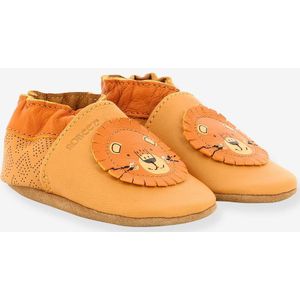 Robeez - Grooar - Babyslofjes - Camel - Leer