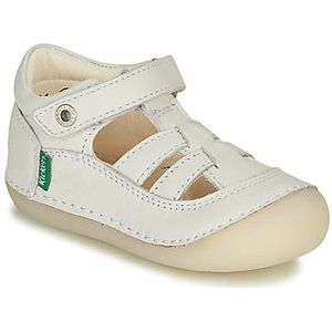 Kickers Sushy Babyschoenen voor kinderen, uniseks, Wit, 22 EU