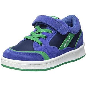 Kickers BISCKUIT uniseks-baby Sneaker Sneakers Bas, blauw groen 51, 20 EU