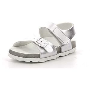 KICKERS babymeisje sunkro sandaal, zilver, 24 EU