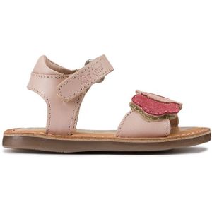 Leren sandalen Dyastar KICKERS. Leer materiaal. Maten 31. Roze kleur