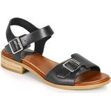 Kickers - Bucidi - Sandalen - Zwart - Leer