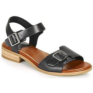 Kickers - Bucidi Sandalen - Zwart - Leer