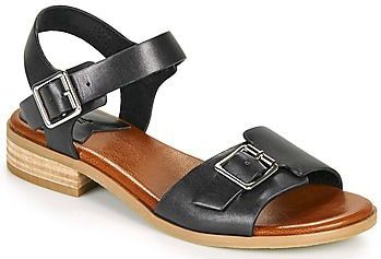 Kickers - Bucidi - Sandalen - Zwart - Leer