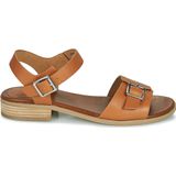 Kickers Bucidi damessandalen, Camel 114, 38 EU