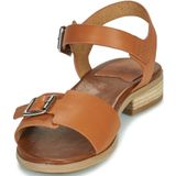 Kickers Bucidi damessandalen, Camel 114, 38 EU