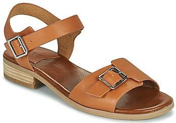 Kickers Bucidi damessandalen, Camel 114, 38 EU