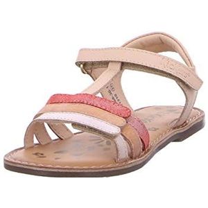 Kickers - Diamanto - Damessandalen - Veelkleurig Koraal Roze Metallise