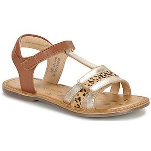 Kickers  DIAMANTO  sandalen  kind Bruin