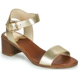Kickers - Volou - Sandalen - Zwart - Leer