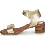 Sandalen met hak Volou, leer KICKERS. Leer materiaal. Maten 41. Goudkleur kleur