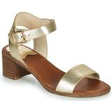 Kickers - Volou - Sandalen - Zwart - Leer