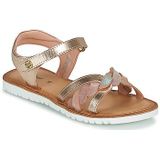 KICKERS - Leren Sandalen - Roze - Leer