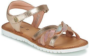 KICKERS - Leren Sandalen - Roze - Leer