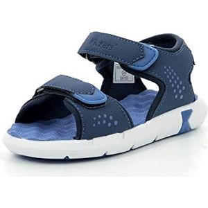 Kickers Jongens Sandaal Blauw BLAUW 27