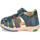 Kickers - Platiback - Sandalen - Leer - Croute Leer - Rubber