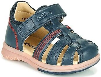 Kickers - Platiback - Sandalen - Leer - Croute Leer - Rubber