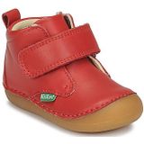 Kickers Sabio uniseks-kind Oxford instapschoen,Rood,21 EU