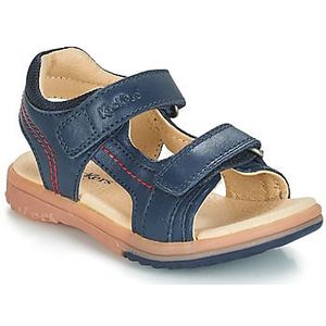 Leren sandalen Platino KICKERS. Leer materiaal. Maten 37. Blauw kleur