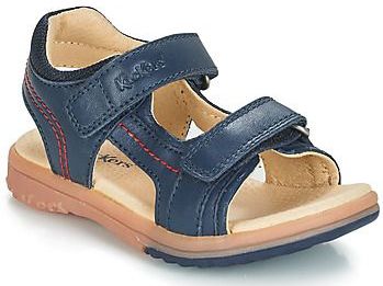 Kickers Platino sandalen jongens, blauw marine 10, 33 EU