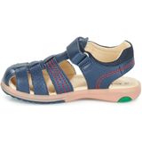 Kickers - Platinium - Sandalen - Navy - Bovenmateriaal: Leer