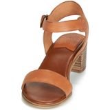 Kickers Dames Volou Enkelband Sandalen, Bruin Camel 114, 19 EU