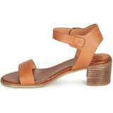Kickers - Volou - Sandalen - Zwart - Leer