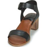 KICKERS - Volou - Sandalen - Zwart - Leer - Gespsluiting