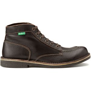 Leren bottines Kickstoner KICKERS. Leer materiaal. Maten 40. Kastanje kleur