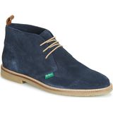 Kickers Tyl Derbys voor heren, Marineblauw Perm 10, 42 EU