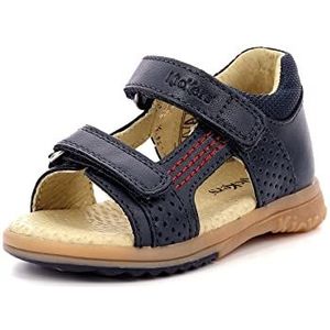 Kickers Plazabi-sandalen voor heren, Blauw Marine 10, 3 UK