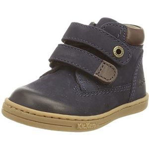 Kickers Uniseks kinderen Tackeasy plat Oxford, Marineblauw, 19 EU