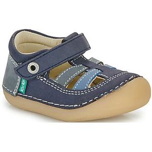 Kickers Sushy sandalen voor jongens, Blauw Bleu Tricolore 53, 34 EU