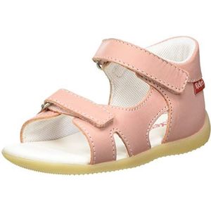 Kickers Binsia-2, sandalen voor meisjes, lichtroze 13, 25 EU