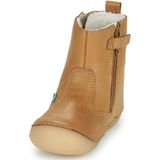 KICKERS - Socool - Kuitlaarzen - Licht Camel - Leer