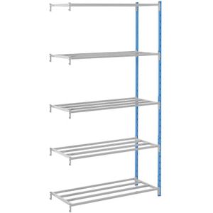 Manorga Inhaakstelling, met buizenetages, h x b x d = 1996 x 1240 x 600 mm, aanbouwstelling
