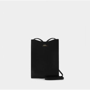 Neck Pouch Jamie Schoudertas - A.P.C. - Leer - Zwart