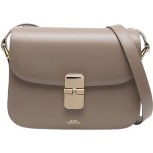 A.p.c., Shoulder Bags Bruin, Dames, Maat:ONE Size