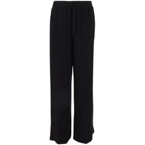 A.p.c., Dames, Broeken, Zwart, Maat: S Viscose,