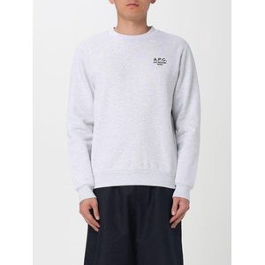 A.p.c. - Lichtgrijze Stretch Katoenen Sweatshirt - Dames