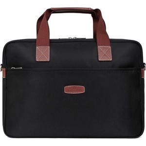 Hexagona Diversité Aktetas / Laptoptas - 14 inch - Zwart