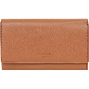 HEXAGONA LEREN PORTEMONNEE COGNAC