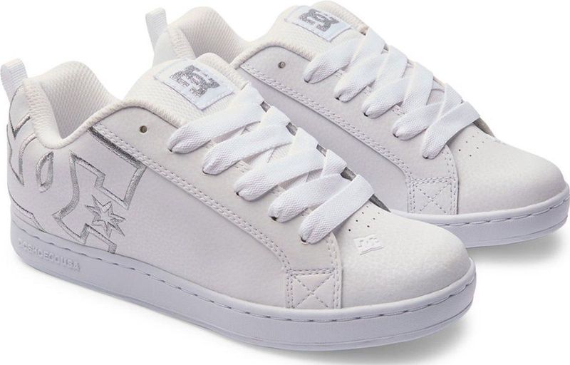 Sneaker - Wit/Zilver - Leer/Synthetisch