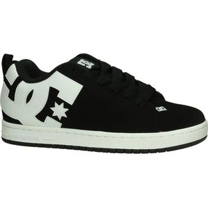 DC Shoes - Court Graffik - Skate laag - Heren - Maat 44 - Zwart - 001 -Black