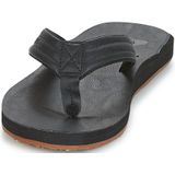 Quiksilver Carver Nubuck-sandalen voor heren, teensandalen, zwart (effen zwart Sbkm), 40 EU