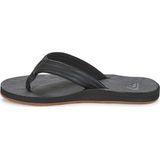 Quiksilver Carver Nubuck - Sandalen - Zwart - Nubuckleer - Waterdicht